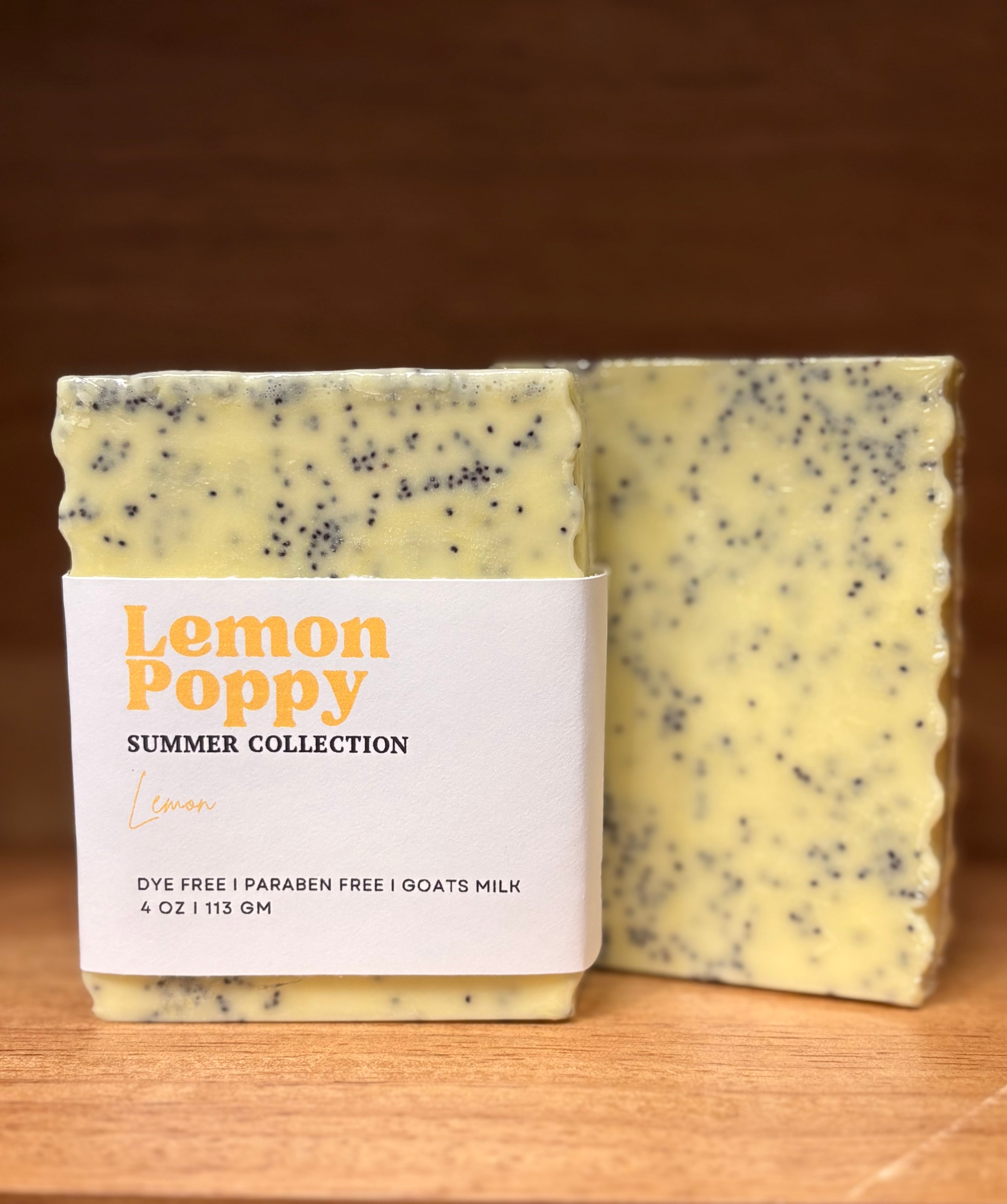 Lemon Poppy Body Soap