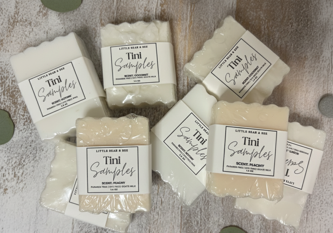 Tini Sample Bars- Little Bear & Bee